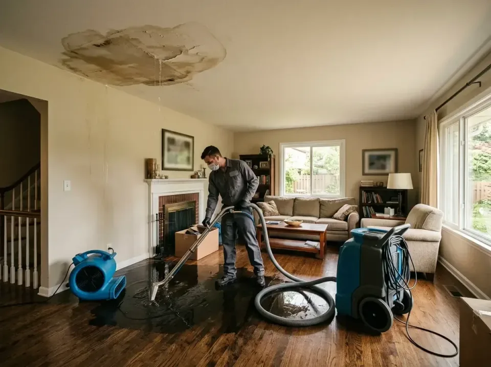 attic-pipe-burst-ceiling-drip-008 — frequently asked questions, Water Damage Restoration & Carpet Care in Putney, GA
